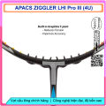 Vợt cầu lông Apacs Ziggler LHI Pro III (4U) Vợt chuyên công, thân đũa siêu mảnh, khung đan lưới được 17kg. 