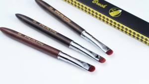 12mm Nail Liner Acrylic Brush for French Tips-Precision Striper Brush for Nail Art