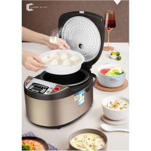 CANEL & CO Penanak Nasi 2L Multifungsi (Memasak dan Mengukus dll) Rice Cooker Smart Touch Screen 2L/Penanak Nasi Serbaguna Multifungsi ( Memasak Menghangatkan dan Mengukus ) - Lazada