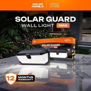 SOLAR MANILA Solar Guard Wall Light Max 416 LEDs 400 Lumens Motion Sensor IP65 Solar Light【Fast Delivery】