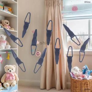 [COD] shiou 10pcs DIY Lure Accessory Black Silver Stainless Steel Hook Keeper For Lure Fly Collapsible Rod Building Component Repair