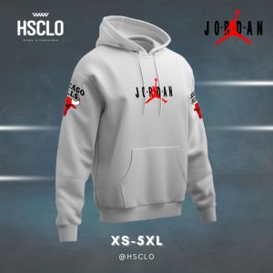 Hoodie Sweater Jumper HSCLO  BULLS  WHITE HOODIE Bahan Fleece Jaket Lengan Panjang Ukuran Jumbo Big Size XS S M L XL XXL 3XL 4XL 5XL