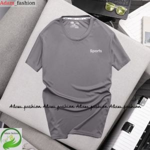 Áo thun nam có tay Sports áo thun nam big size từ 40-100kg chất thun poly lạnh adam