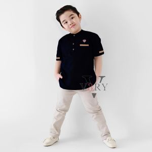COD - Baju Koko Couple Ayah Dan Anak Laki Laki 1-13 Tahun / Matt Toyobo / V3ry Muslim