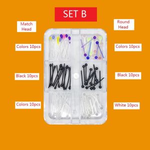 Plastic Hypoallergenic Ear Stick Anti-allergic Ear Sticks Plastic Stud Earrings (with box)