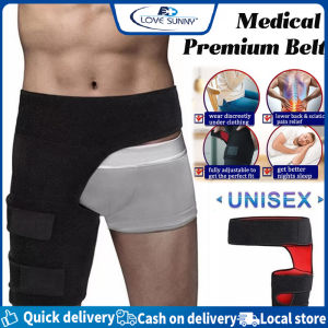 Hip Joint Protector Belt Sciatica Nerve Pain Relief Thigh Compression Brace Arthritis Groin New Wrap