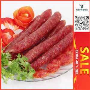 Lạp xưởng tươi truyền thống 1KG  hương vị gia truyền lượng thịt nạc nhiều ít béo đặc sản Cai Lậy Seavina Foods