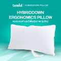[สินค้าสมนาคุณงดจำหน่าย] Bewell HybridDown Ergonomic Pillow หมอนเพื่อสุขภาพ รุ่นไฮบริดดาวน์ ผสมขนห่านแท้เกรดพรีเมียม กับเส้นใยไมโครเจล. 