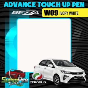 Original Touch Up Paint PERODUA BEZZA 4in1 Touch Up Combo Set Pen And Brush Scratch Stone Chip DIY Car Touch Up Paint