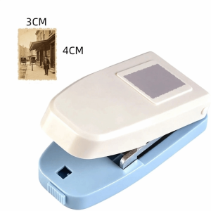 ZYJC Large Rectangular Stamp Punch Multi-functional Handheld Stamp Cutter DIY Tools Lace Border Paper Crafting Tool Crafting