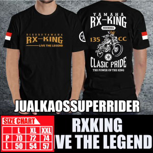 BAJU KAOS DISTRO RXKING LIVE THE LEGEND