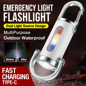 Waistmounted flashlight mini 3in1 treasure