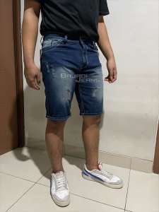 CELANA JEANS PENDEK RIIPID - jeans pendek - celana pendek pria - celana denim pendek pria - celana pendek distro - C O D ( BAYAR DI TEMPAT )