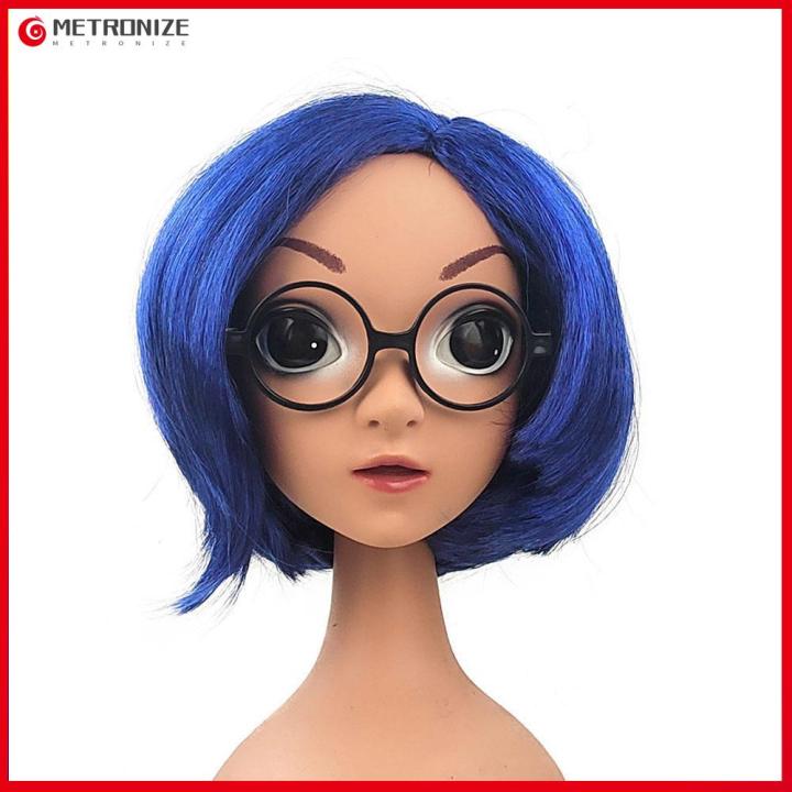 METRONIZE Inside Out 2 Dress Up Wig with Water Drop Clip Envy/Disgust
