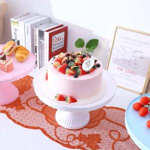 GIGBM Creative Durable Home Afternoon Tea Wedding Decoration Dessert Fudge  Tray Display Rack Cake Stand Dessert Storage Holder