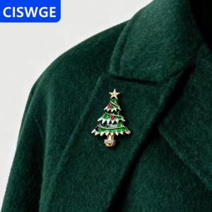 [COD] CISWGE AUTOPARTS Cây Giáng Sinh Trâm Cài Cho Phụ Nữ Nhà Máy Pins Kỳ Nghỉ Đảng Phụ Kiện Quà Tặng
