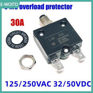 【E-WOITD】 20A 25A 30A 40A ngắt mạch quá tải bảo vệ quá dòng L-MC loạt chuyển cầu chì tự làm phụ kiện điện tử