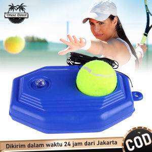 Bola Tennis Trainer Biru Alat Bantu Latihan Tenis - Tennis Training Tool Exercise Self-Study Ball - Pengiriman Cepat (COD) - Ready Stock