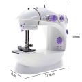 Portable Mini Sewing Machine SM-202. 