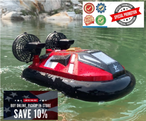2.4g Remote Control Boat RC Hovercraft Sea Land Amphibious Hovercraft