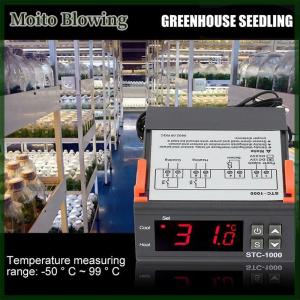 Moito NEW 12V/24V/110V/220V STC-1000 Digital Temperature Controller Thermostat w/NTC