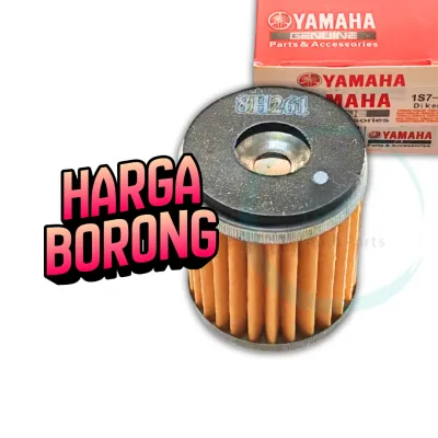HARGA BORONG OIL FILTER PENAPIS MINYAK HITAM MOTOR YAMAHA LC135 SRL 115FI NVX 155 FZ150 Y15ZR Y16ZR XMAX EZ115 R15