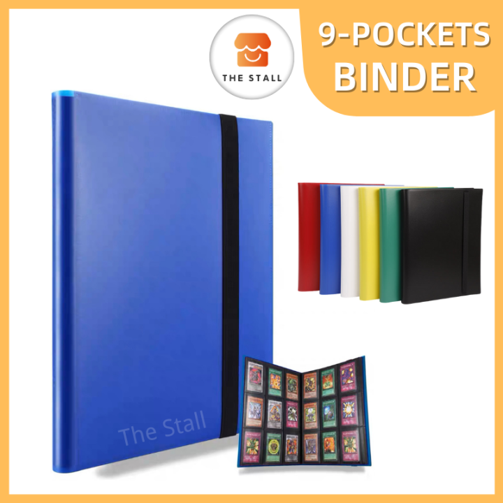 TCG 9 Pocket Binder | 360 Cards 9 Pockets Game Card Album | Pokemon ...