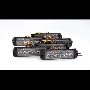 New Car LED Warning Signal Light 24LED Side-emitting Multi-mode Strobe Light Vehicle Yellow Side Light