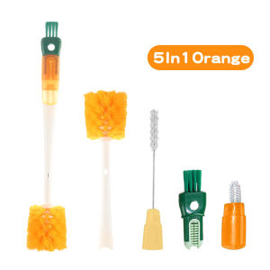 5 In 1 Bottle Brush Set Cup Lid Straw Cleaner Multifunctional Kitchen Cleaning Tools 杯刷 MY
