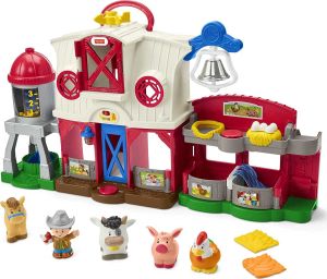 Fisher Price Little People Caring for Animals Farm Playset (DENTED BOX)