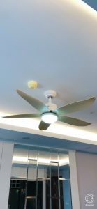 { Ảnh thật - BH động cơ 5 năm } Quạt trần đèn hiện đại động cơ DC lõi đồng kết hợp đèn led 3 màu AS đảo chiều hút ẩm ĐK từ xa GER65