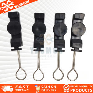 10pcs 30pcs 50pcs F fiber clamp Non TELCO FTTH Tools S Type Fiber fixing Parts Clamp