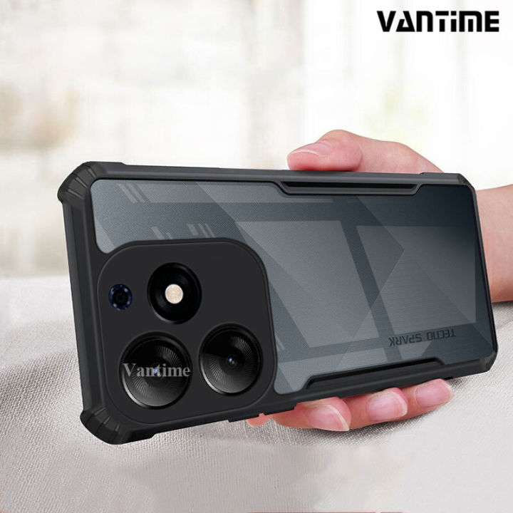 Vantime for Tecno Spark 10 Pro 10C 4G Case Edge-Reinforced Shockproof ...