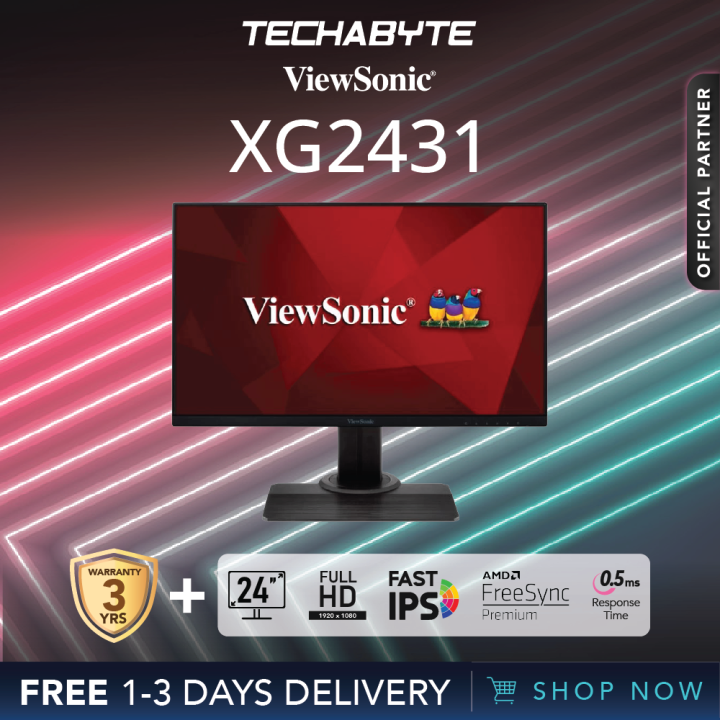 Viewsonic XG2431 | 24” IPS | 240Hz | Blur Busters Approved 2.0 ...