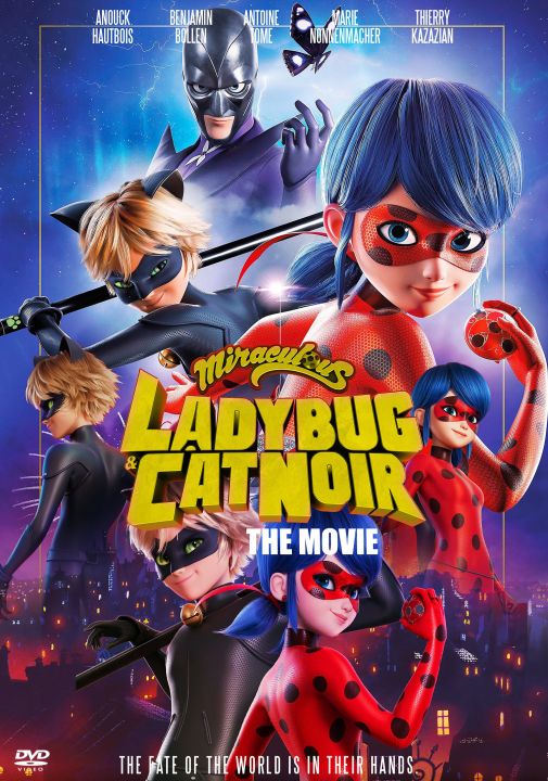 Miraculous ladybug noir the movie DVD 2023 Lazada