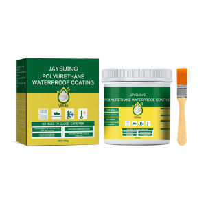 Jaysuing lớp phủ chống thấm keo đại lý trong suốt vô hình dán keo với bàn chải dính sửa chữa mái nhà phòng tắm trong suốt không thấm nước keo vô hình keo đại lý dán leakproof sửa chữa Gel cho tường bệt vệ sinh phòng tắm sàn