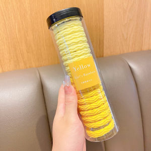 20 Cái/bộ Màu Kẹo Lượn Sóng Sọc Buộc Tóc Nữ Phong Cách Hàn Quốc Thun Cao Cấp Scrunchies Thời Trang Bé Gái Phụ Kiện Tóc