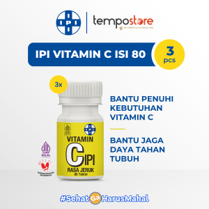 Vitamin C IPI isi 3 Pot (03.2027)