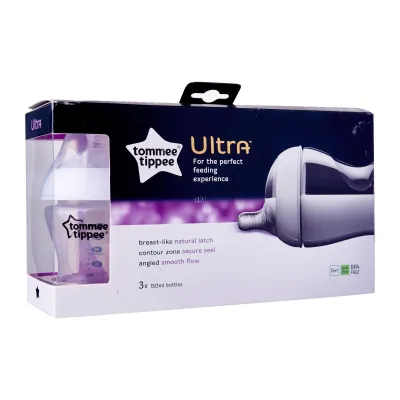 Tommee Tippee Ultra Bottle-150Ml X 3 - By First Few Years