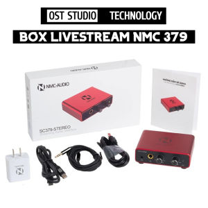 BOX LIVE NMC-AUDIO SC379-STEREO Âm Thanh Nổi Chất Lượng SC379 PK Đàm Thoại 2 Chiêu. Âm Thanh 24BIT