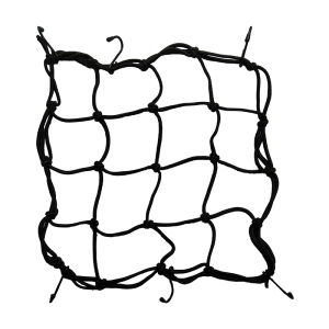 40*40cm cargo net for top box Motorcycle Storage Luggage Rope 6 Hook