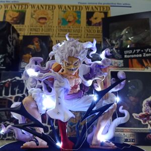 Mô Hình Luffy gear 5 đấm đất trạng thái  nika siêu ngầu cao 20cm nặng 600g -  Mô hình One Piece giá sỉ