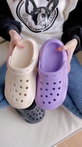 UTUNE Xăng Đan Đế Dày Giày Đi Guốc Cho Nữ Giày Sandal Đi Biển Đế Giày Vài Lỗ Giày Lười Thời Trang Ngoài Trời Trượt Phố EVA Mềm Chống Trơn Trượt Mùa Hè