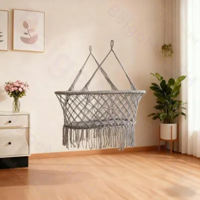 Duyan Cradle for Baby Premium Steel Frame Indoor/Outdoor Swing with Metal Stand Newborn to Toddler
