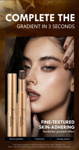 Threecolor eyeshadow palette pearlescent gradient Shimmering gradient three-color eyeshadow stick