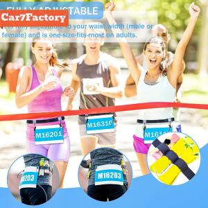 【NEW】 Sports Waist Belt with 6 Loops Adjustable Fit Lightweight Design for Running and Outdoor Activities