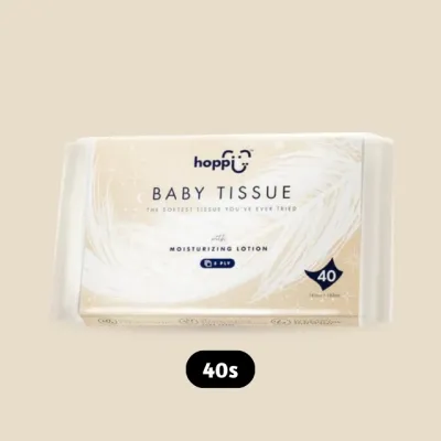 HOPPI BABY TISSUE 40S / 40S X10