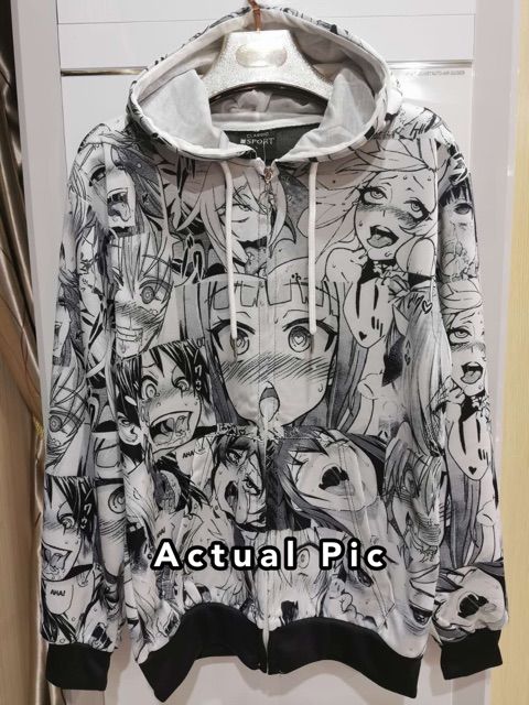 Anime clearance hoodie ahegao