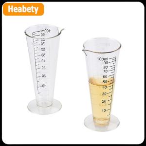 【2-3 ngày giao hàng】 Cốc đo Acrylic cấp thực phẩm 100ml với quy mô không chứa BPA hoàn hảo cho sử dụng nhà bếp và nhà hàng