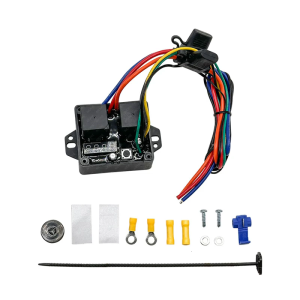 Automotive Two Radiators Temperature Control Module With Fast Installation Design And Aluminum Heat Sink For Extreme Climate Vehicle Modifications